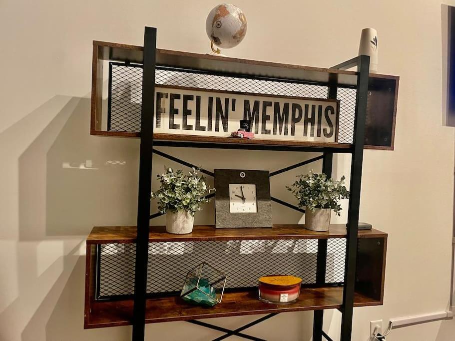 Luxury Industrial-Style Loft In Downtown Memphis Lägenhet Exteriör bild